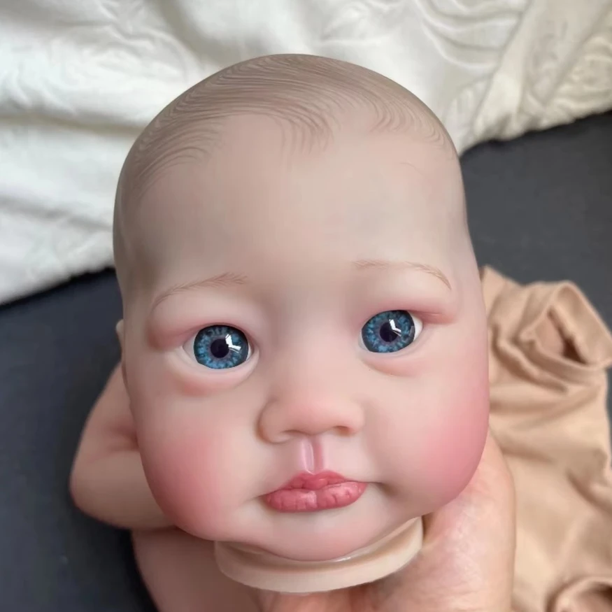 NPK 19Inch Already Painted  Unassembly DIY Doll Kits Reborn Lali Multiple Layers Painting 3D Skin Doll Parts