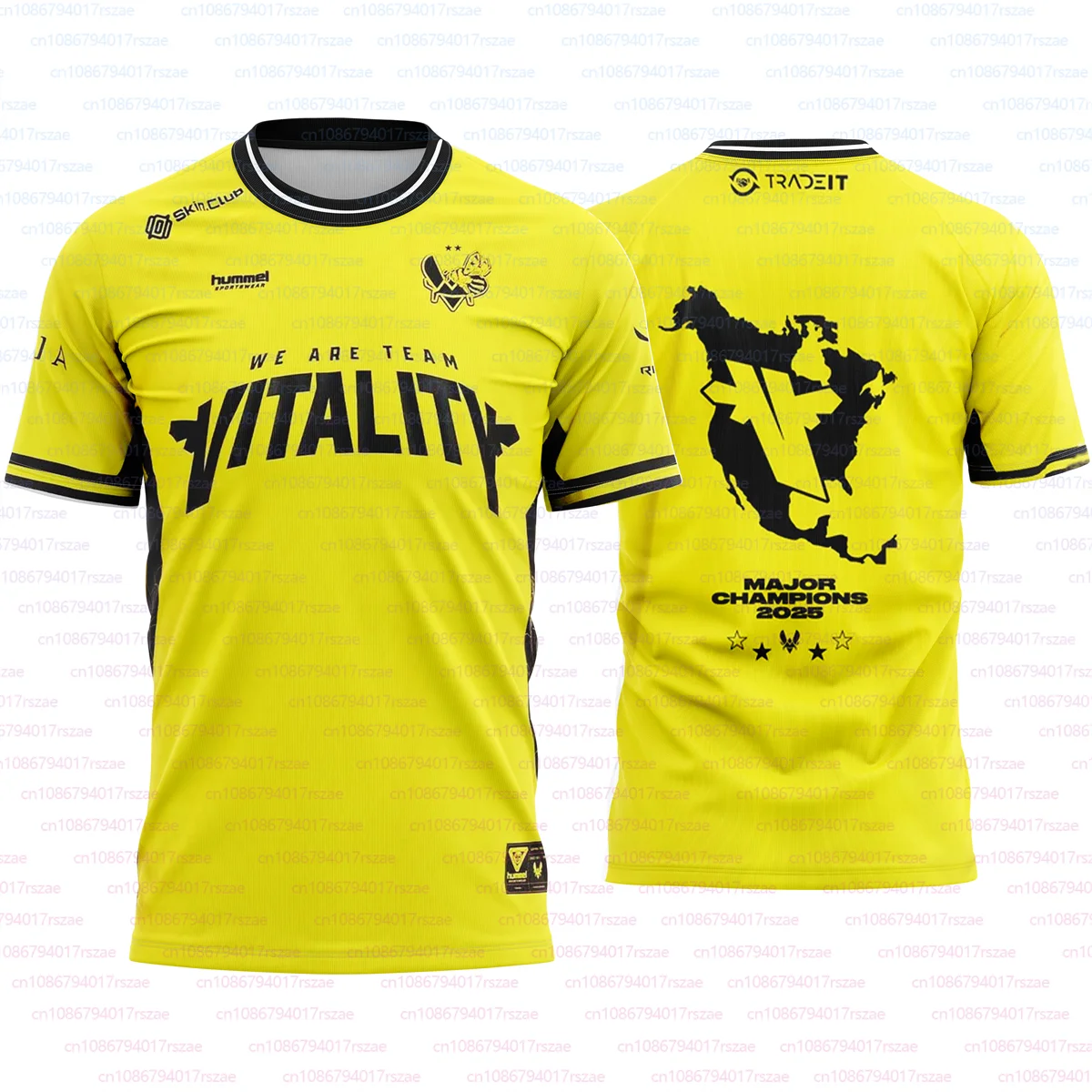 جامعة حيوية CS2 الرائد 2025 اثنين من نجوم جيرسي فريق الرياضات الإلكترونية موحدة الرجال موضة س الرقبة تصميم تي شيرت Zyw0o Ropz المشجعين تيز