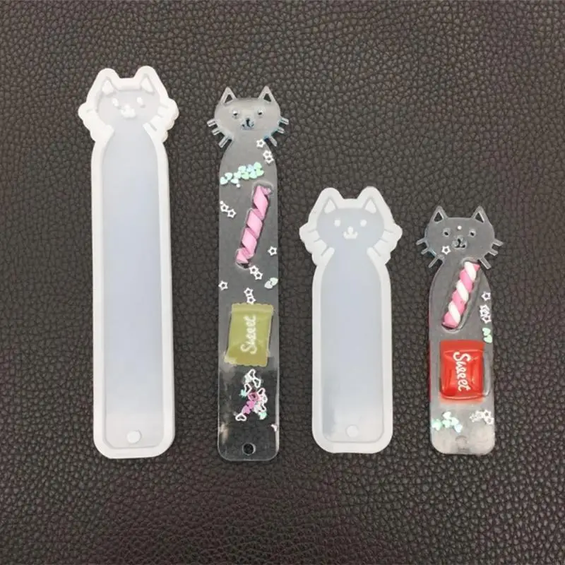 Lovely Head Rectangle Shaped Silicone Mold Casting Mould for DIY Arts Crafts Tools Supplies