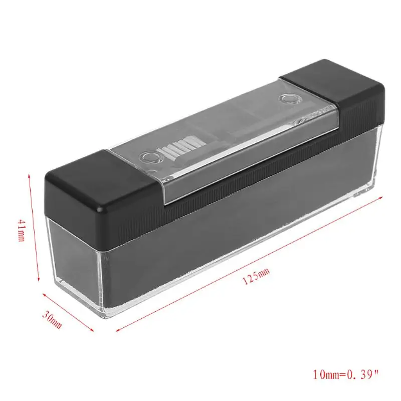Набор для чистки виниловых пластинок, антистатическая бархатная щетка, подарок для пластинок