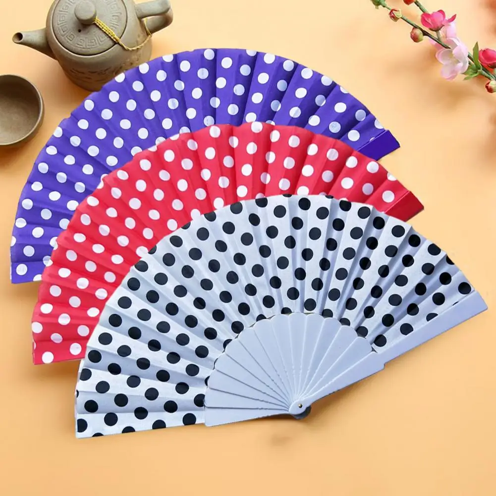 Lightweight Bamboo Fan Easy to Carry Handheld Fan Stylish Handheld Fan for Dance Performance Lightweight Retro Wooden for Gifts