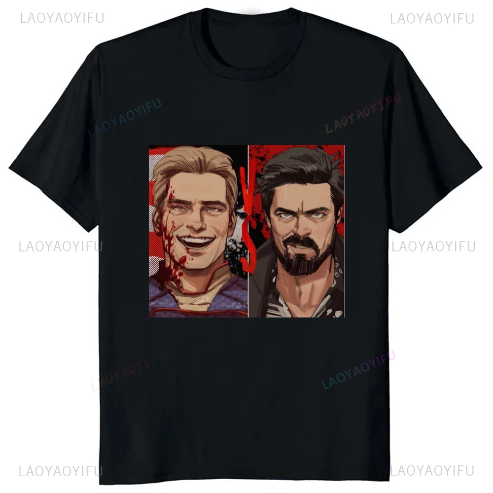 Camiseta Homelander Season 4 TV Play The Boys, camiseta informal holgada y suave Y2k para hombre, ropa de calle Hipster Hip Hop, camisetas de verano