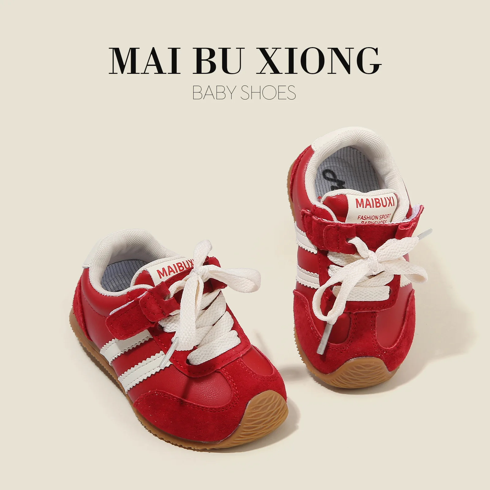 

Baby Toddler Shoes Spring and Autumn New Baby Single Shoes Soft Sole Sports Classmates