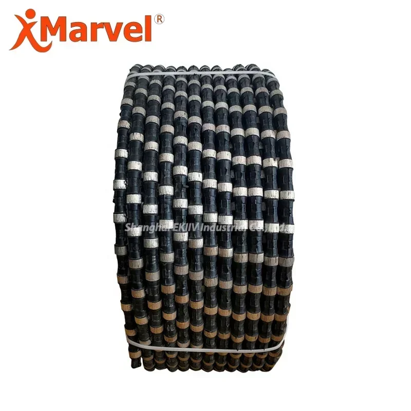 Concrete Stone Marble Granite Block Wire Rock Saw Rope Quarry Cutting Diamond Wire Saw