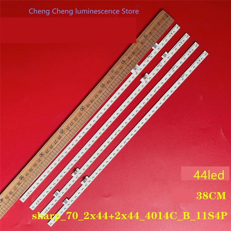 

Фонарь подсветки для 4T-C70AL1X C70AJMA sharp_70_2x44 + 2x44_4014C_B _ 11S светодиодный bar 100% Новинка