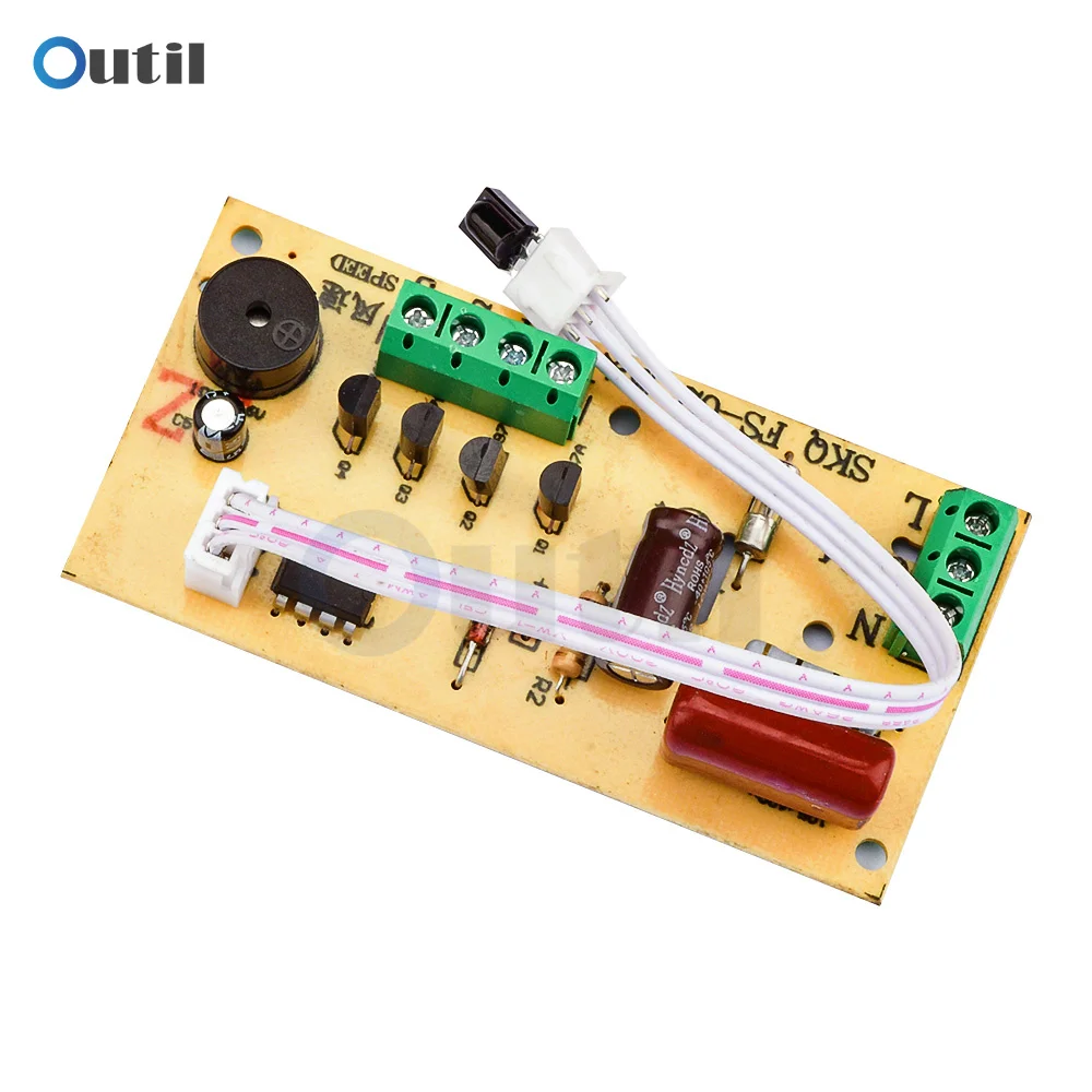 110V-240V Universal Fan Remote Control Modified Board Circuit Board 4 way Electric Fan Universal Computer Board Control Board