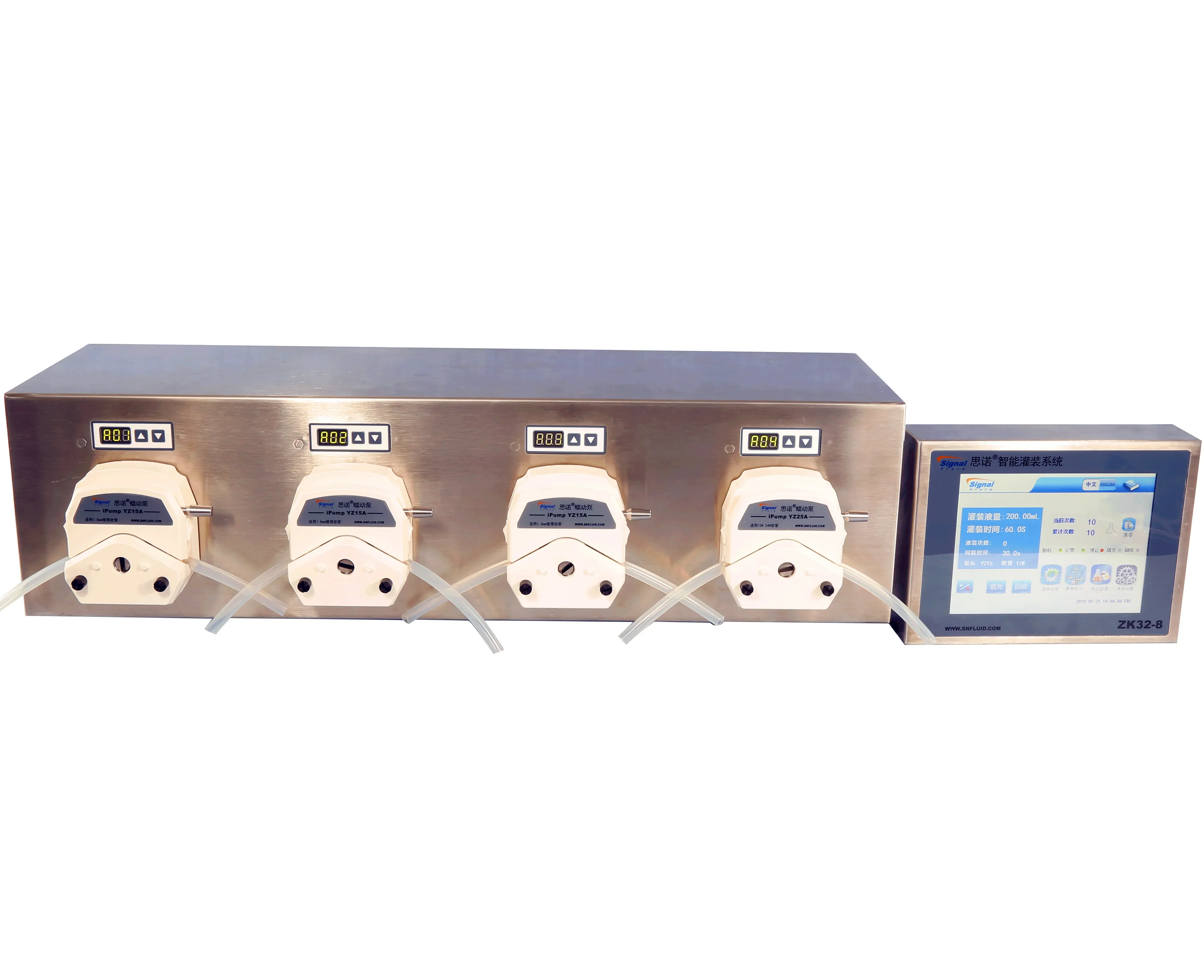 

factory directly peristaltic pump liquid automatic filling machine