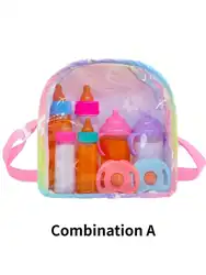 Nipple bottle accessory Sets for Reborn dolls, pacifiers that can be included Reborn Baby Accessories Cute Doll Supplies Dummy