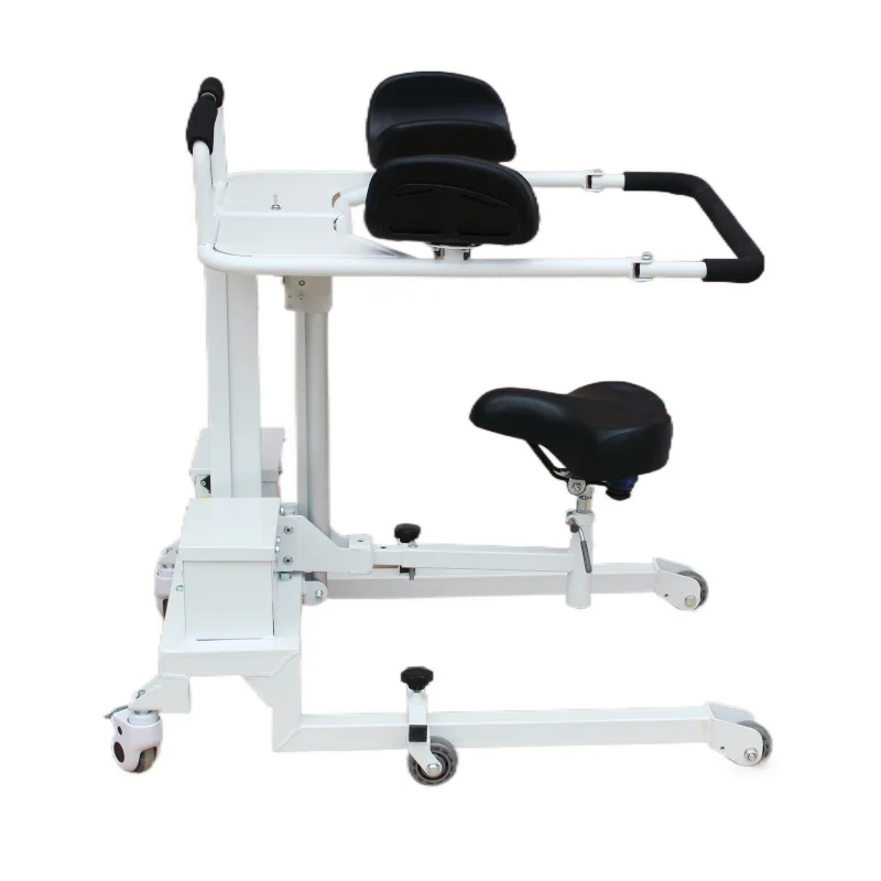 Coolfull  One-Button Control Electric Hemiplegic Walker with Seat Transfer Auxiliary Standing Frame Rehabilitation Therapy