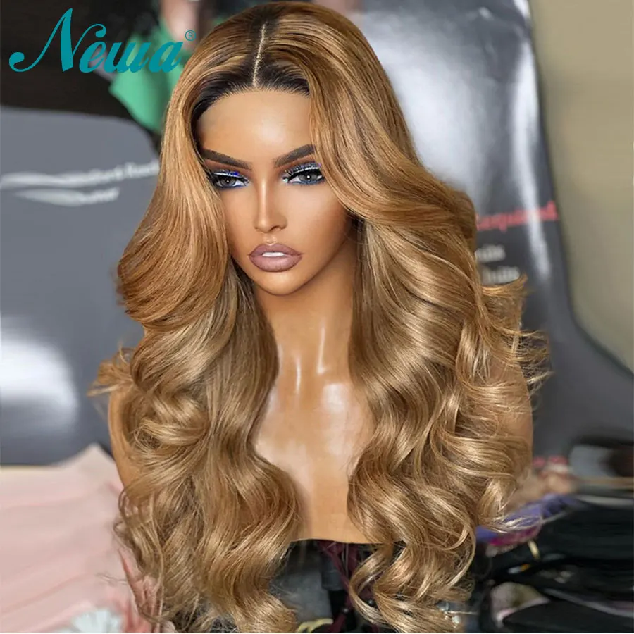 

Blonde Colored Human Hair Wigs 13x6 Lace Wig Transparent Lace Pre Plucked 360 Glueless Full Lace Wig For Women 13x6 Frontal Wig