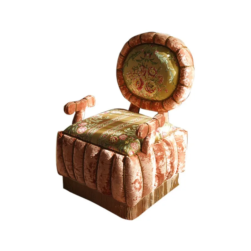 Exquisite retro living room bedroom single sofa chair