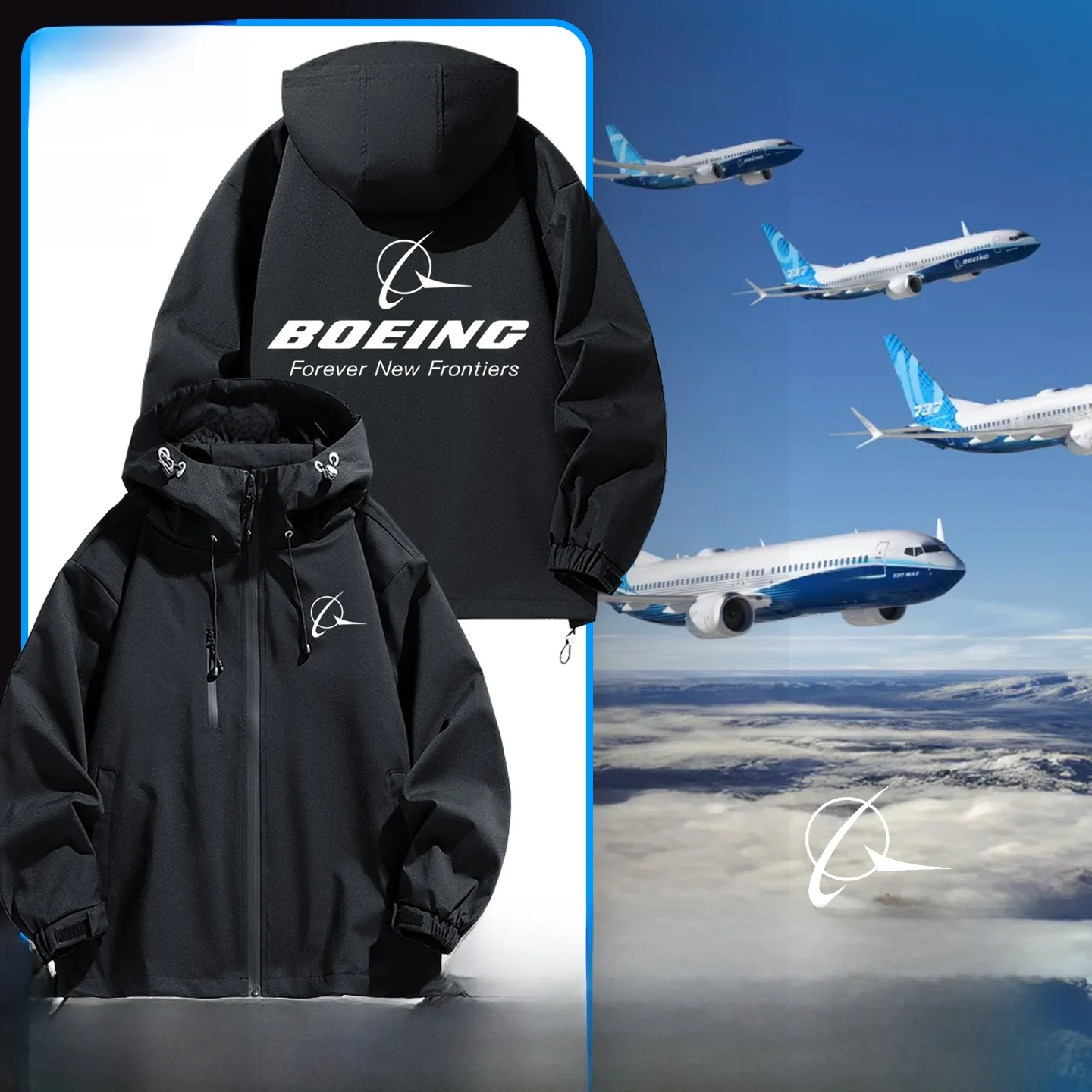 

Куртка-софтшелл B 737 черная ветрозащитная повседневная с декоративной молнией, приталенная, для весны, осени и зимы