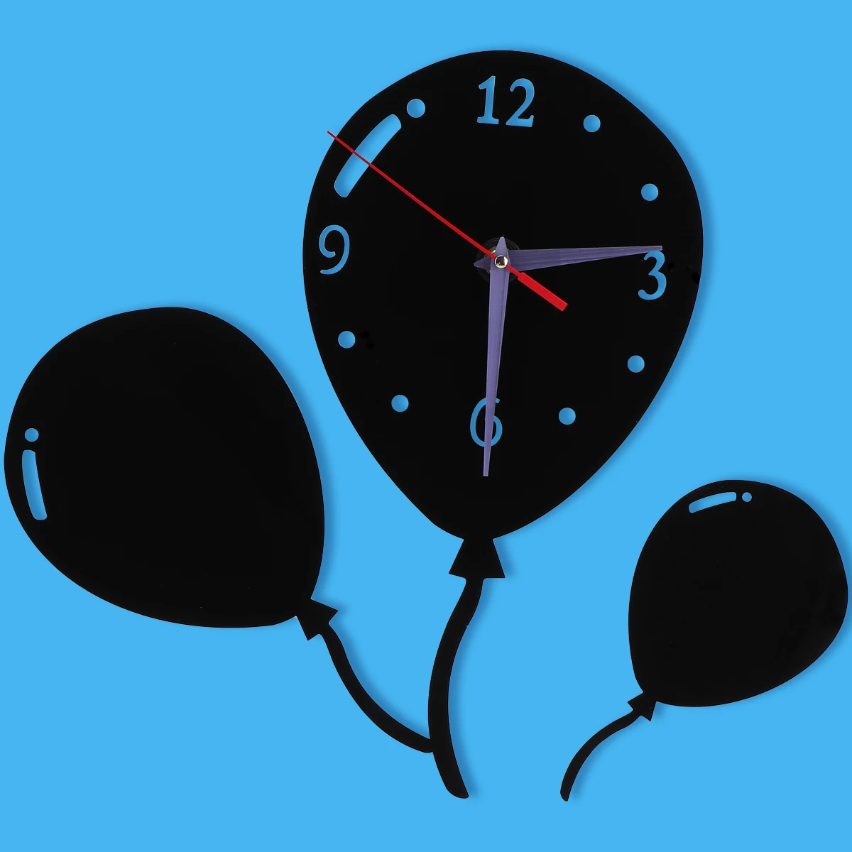 

Mirror Wall Clock Decoration Novelty Fancy Reflecting Office Decorative Clocks Living Room