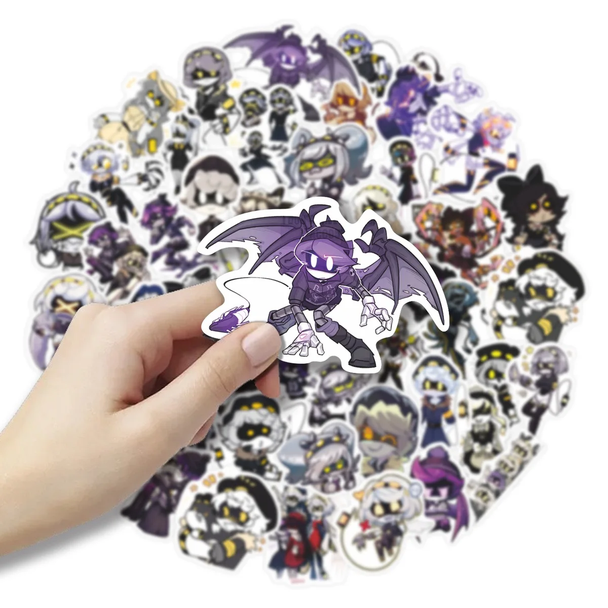 50PCS New Murder Drones Cartoon Stickers Funny Animation Graffiti Decoration DIY Kids Toys Fridge Laptop Guitar Car Bike Decals
