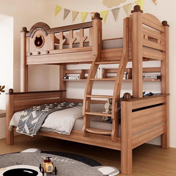 

Customizable wood bunk bed