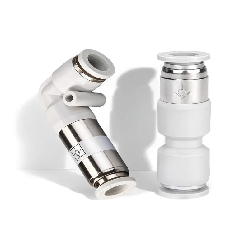 Kit de clapet anti-retour pneumatique et de vanne de contrôle de débit SPV SPU 4 6 8 10 12mm, connecteur à raccord rapide unidirectionnel sans retour