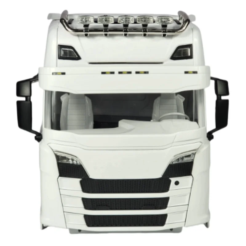 1 Set LED Simulazione Visiera Parasole Lampada Della Luce per 1/14 Tamiya RC Autocarro Con Cassone ribaltabile Per SCANIA 770S 6X4 56368 8X4 56371 Parti di Automobili di Aggiornamento