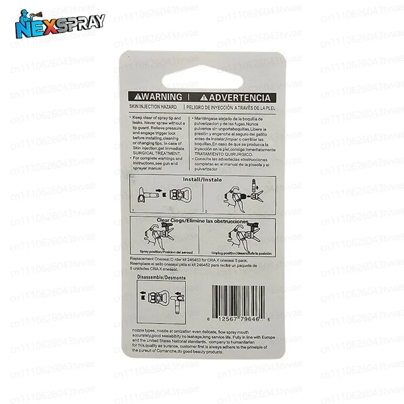 Airless Tips Nozzle FFLP 1-8 Series Low Pressure RAX Switch Grao 9raco for Airless Paint Spray Sprayer Gun Tools
