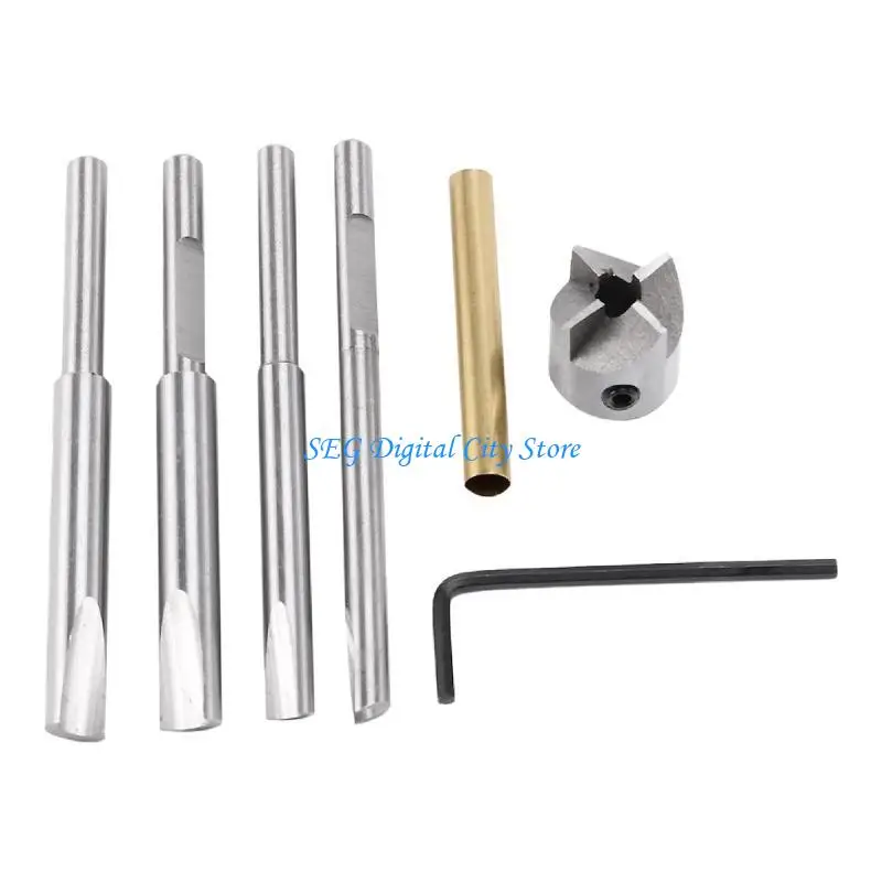 u75b-7-piece-pen-mill-set-for-woodworking-lathes-perfect-for-pen-turning-enthusiasts