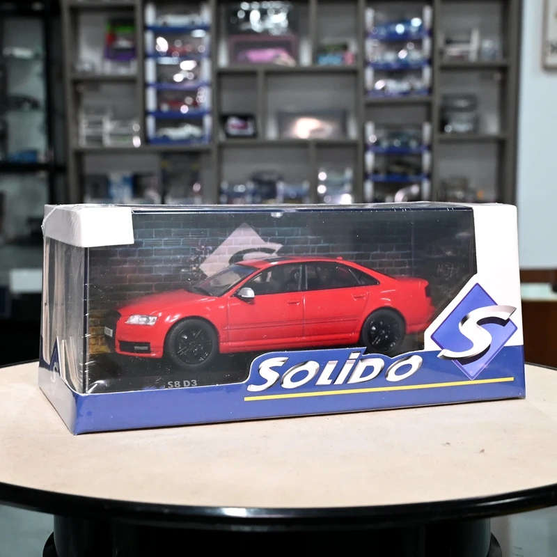 Solido 1:43 S8 D3 alloy car model finished collection small proportion