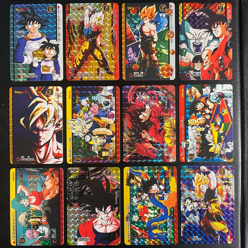 Anime characters Dragon Ball Super Son Goku Son Goten DIY Homemade Xtreme texture toys Collection card Christmas birthday gift view 4