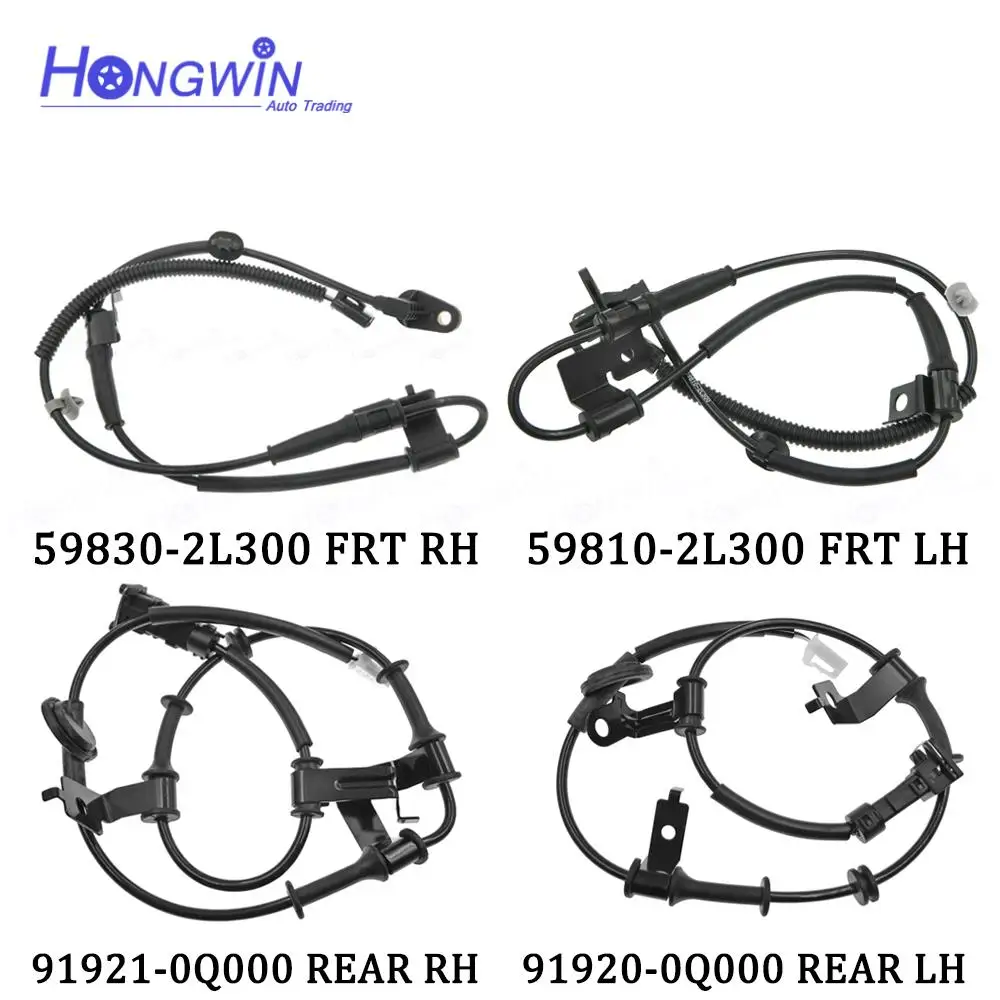 59830-2L300 91920-0Q000 91921-0Q000 ABS Speed Sensor Front Reae RH LH Fits Hyundai Elantra I30 Scenic Ceed 1.4 1.6 1.8 2.0 07-12