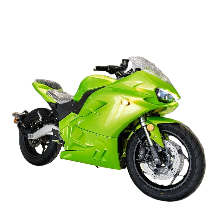 New Desgin 6000w Chain Drive Center Motor 150km/h Speed Adult Electric Motorcycle Racing for Sale