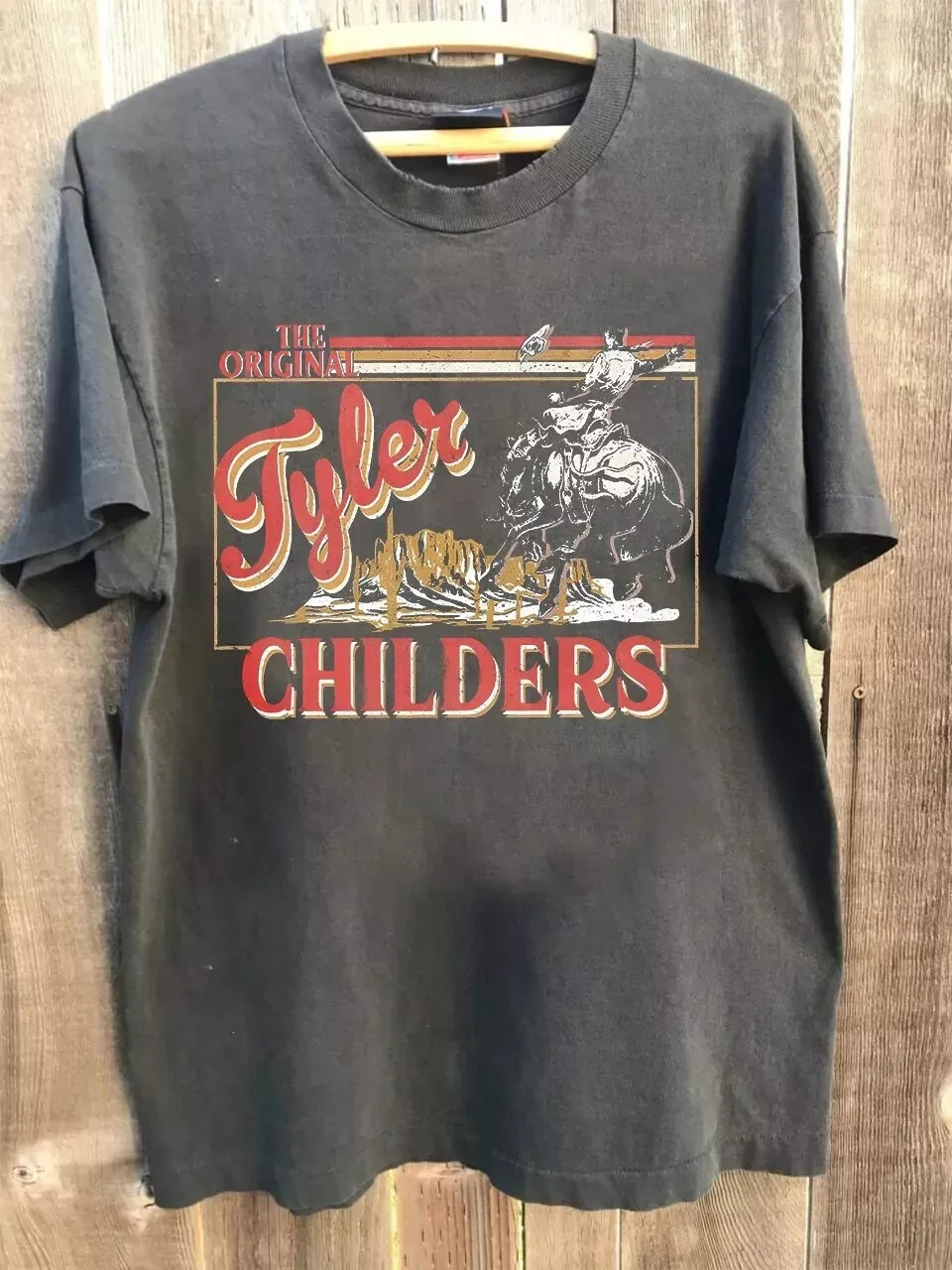 

Tyler Childers The Original Charcoal Color T Shirt Full Size S-5XL