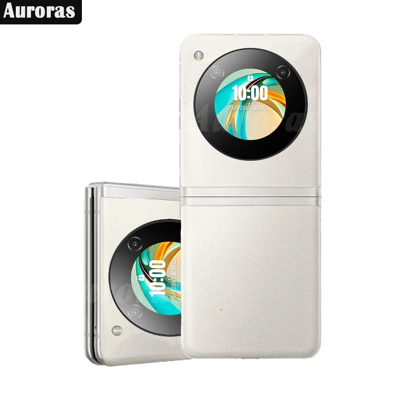 Skinlee For ZTE Nubia Flip 5G Case Transparent Hard Shell For ZTE Nubia Flip 5G Hard Back Casing Funda Capa