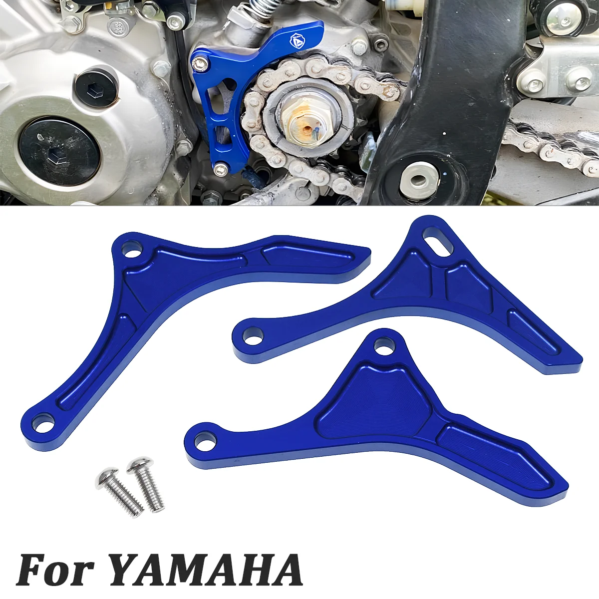 

Motorcycle CNC Sprocket Cover Guard Case Saver For YAMAHA YZ250F WR250F WR450F YZ250FX YZ450FX WR YZ 250F 450F 2001-2019 2020