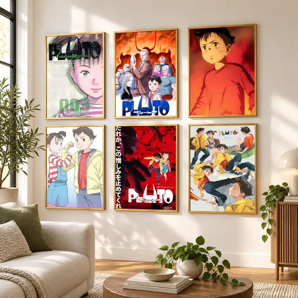 P-PLUTO Poster HD art sticky wall waterproof home living room bedroom bar aesthetic decoration
