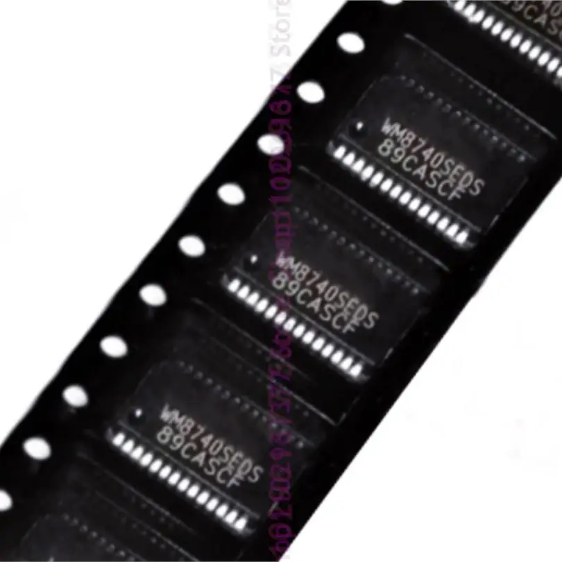 10-100pcs New WM8740SEDS SSOP-28 WM8740 Audio/Digital to Analog Converter Chip