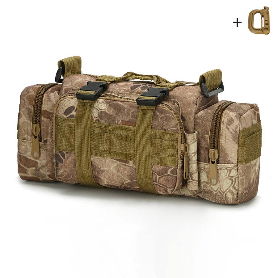 Multifunktionale Outdoor-Sport-Hüfttasche, Tasche für Fotoausrüstung, tragbar und verschleißfest zum Wandern und Radfahren – Detail 23