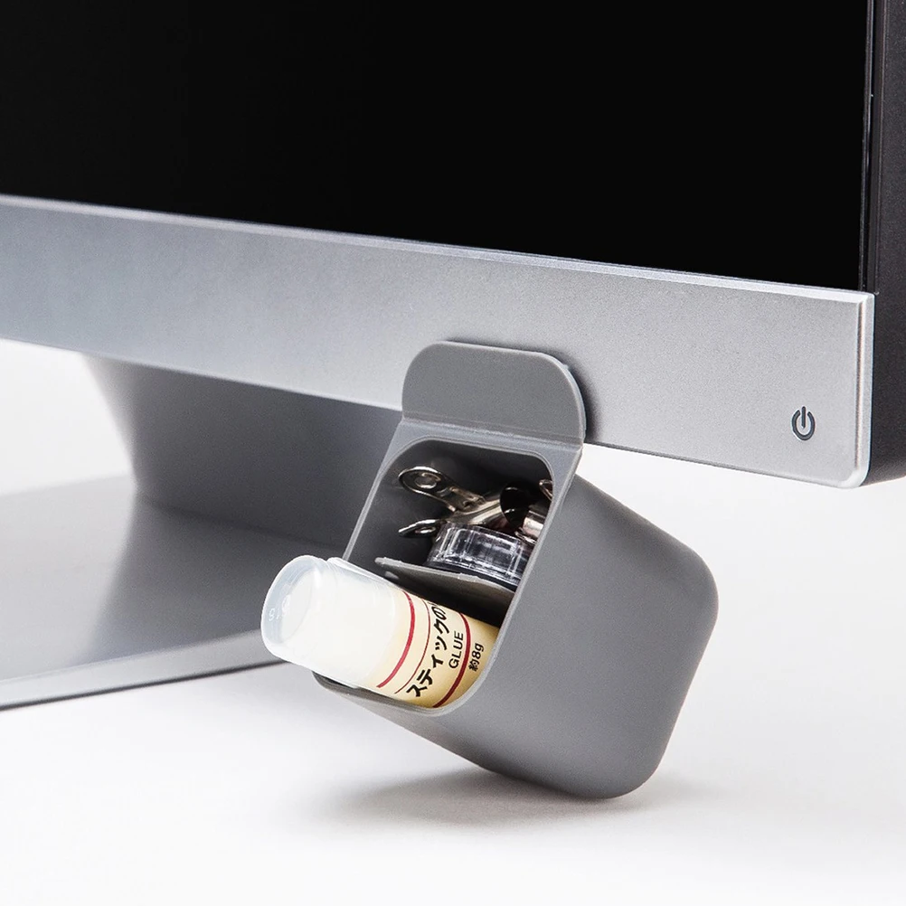 

3pcs Holders Desk Screen Pen Pencil Holders ganizers Computer Monitor Containers Screen Pencil Storage Office Supplies Holder