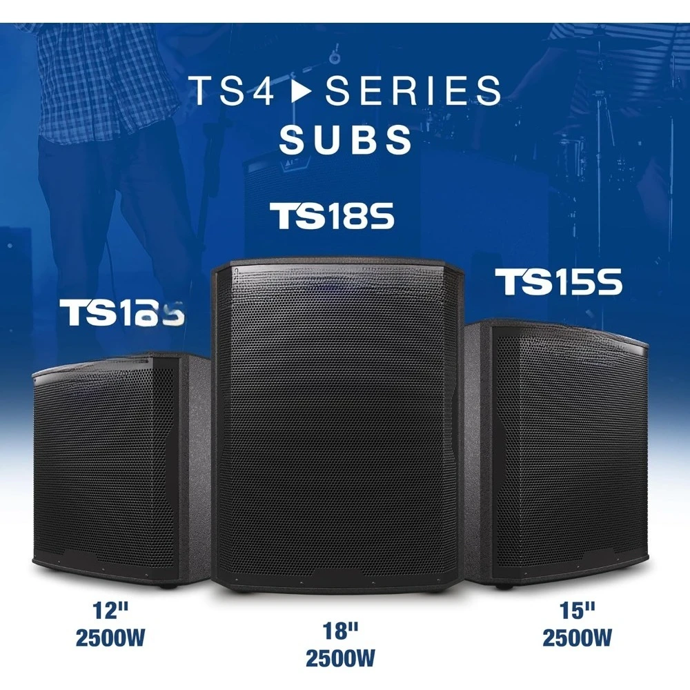 USA Stock 15 Powered PA Subwoofer 2500W 15S Subwoofer Hot Sale