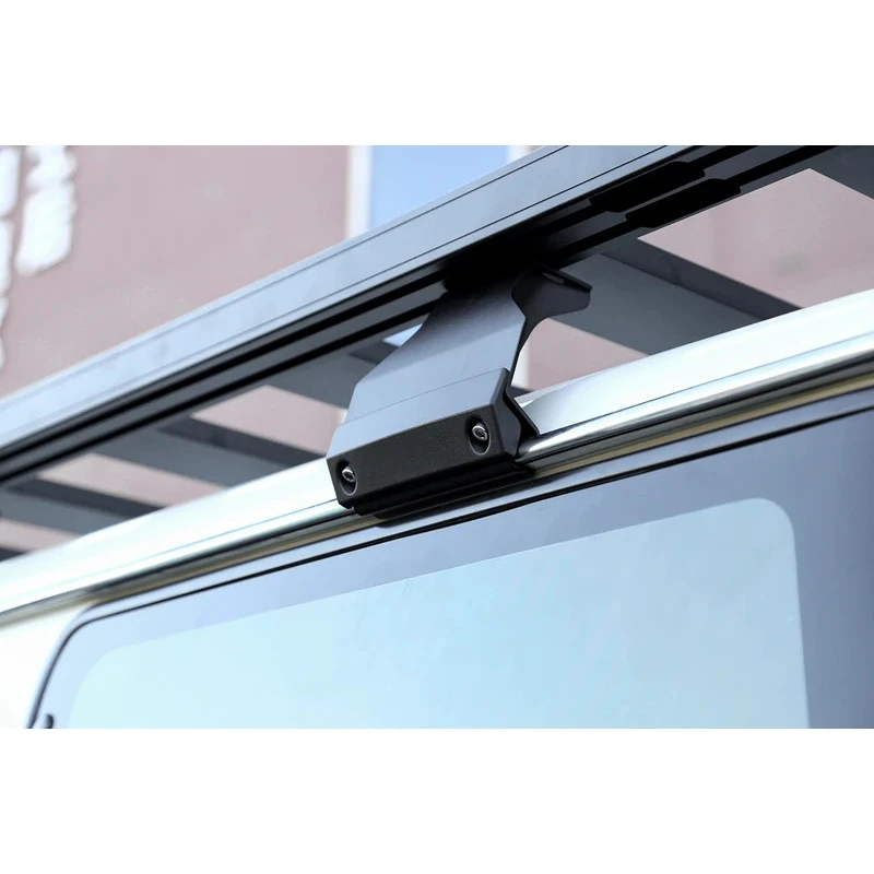 แร็คหลังคาคุณภาพสูง เคลือบผงอะลูมิเนียมอัลลอยด์ ตะกร้าสัมภาระบนหลังคา แร็คหลังคาสำหรับรถ SUV รุ่น LC76