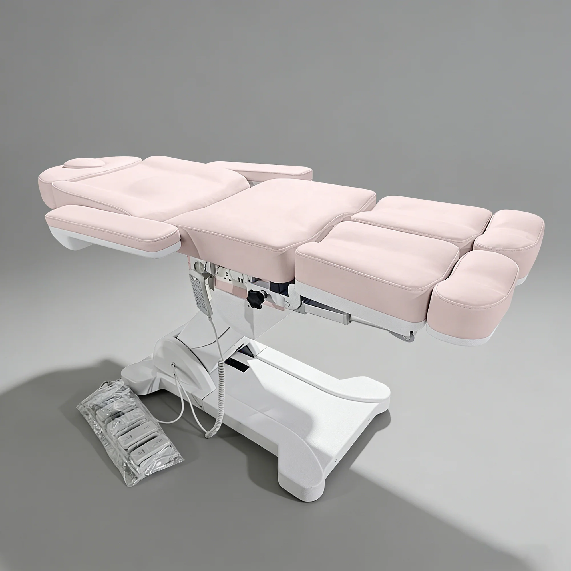 Electric 5 Motors Adjustable Split Leg Medical Chair Professional Clinic Treatment Foot Care Podiatry Chair