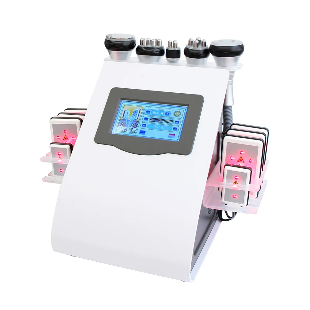 40K Ultrasonic Cavitation Machine Cellulite Removal Face Lifting Vacuum Massage Weight Loss Beauty Salon Device Body Slimming