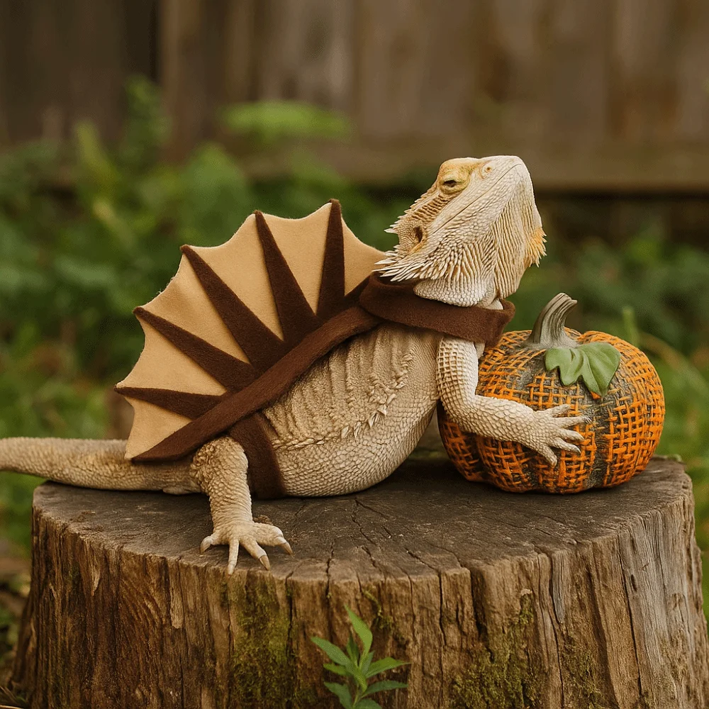 

Stegosaurus Lizard Costume Toy Thorn Dragon 3 Straps Dinosaur Shape Lizard Cloth Adjustable Funny Creative Reptile Apparel