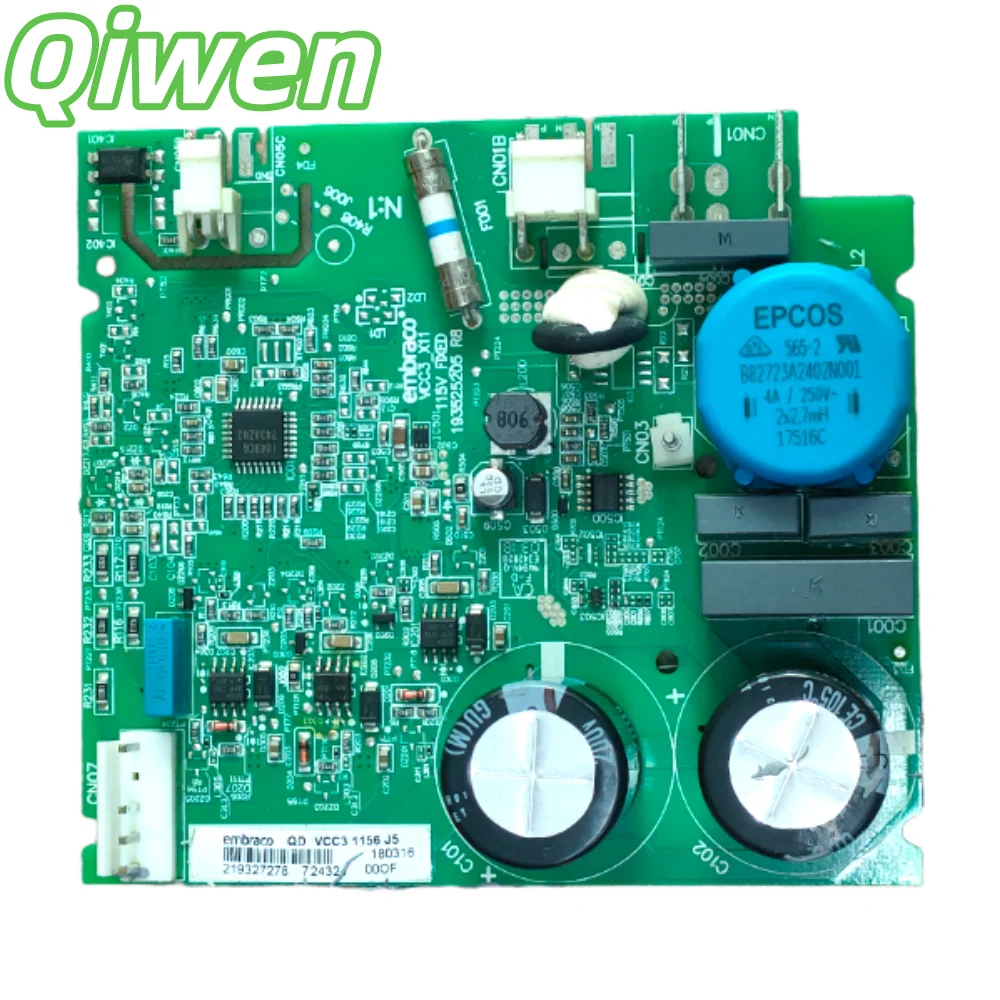 

Используется для платы привода компрессора с регулируемой частотой холодильника vcc3 1156 J5 193525205, аксессуары