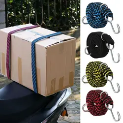 Elastics Rubber Luggage Rope Cord Hooks Bikes Rope Tie Bicycle Luggage Roof Rack Strap Fixed Band Hook Motorcycle Accessories