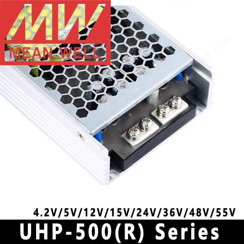 Mean Well UHP-500 Series 500W Led display Power Supply Meanwell UHP-500R-4.2V/5V/12V/15V/24V/36V/48V/55V PFC/Redundant function