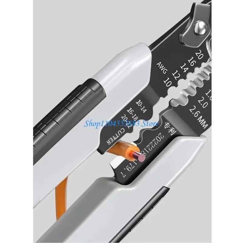 

Y6GD Multifunctional Special Wire Stripping Pliers for Electrician Cutting Wire Stripping Skin Pressing Wire Winding Scissors