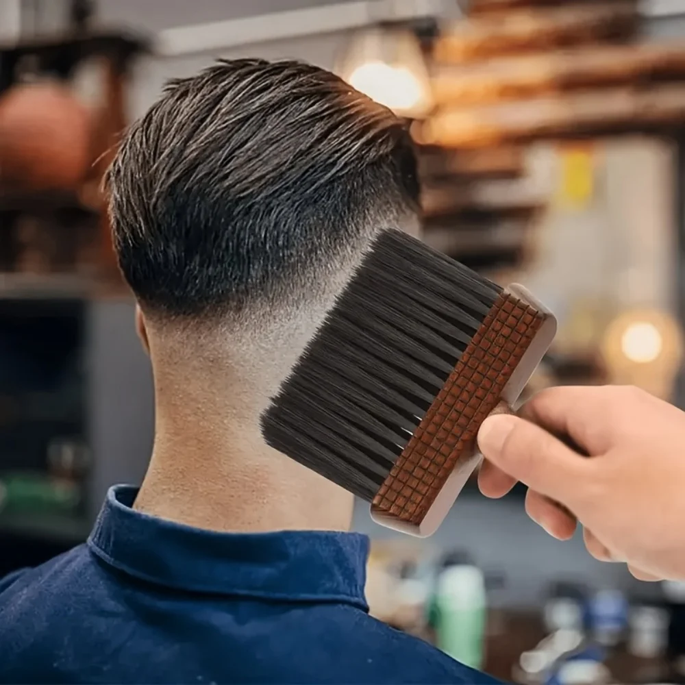 

1 Hair Cleaning Brush, a Specialized Wooden Hairdressing Tool for Salons, Natural Wooden Handle Cleaning and Beauty Tool