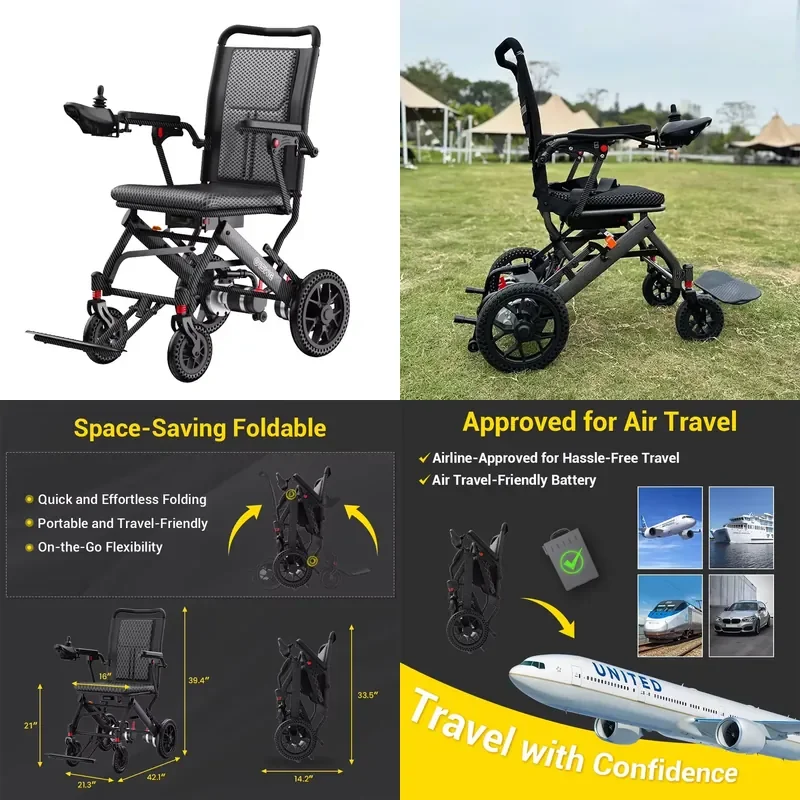 Intelligent Products Automatic Folding Electric Double Motor One-button Folding Portable Electric