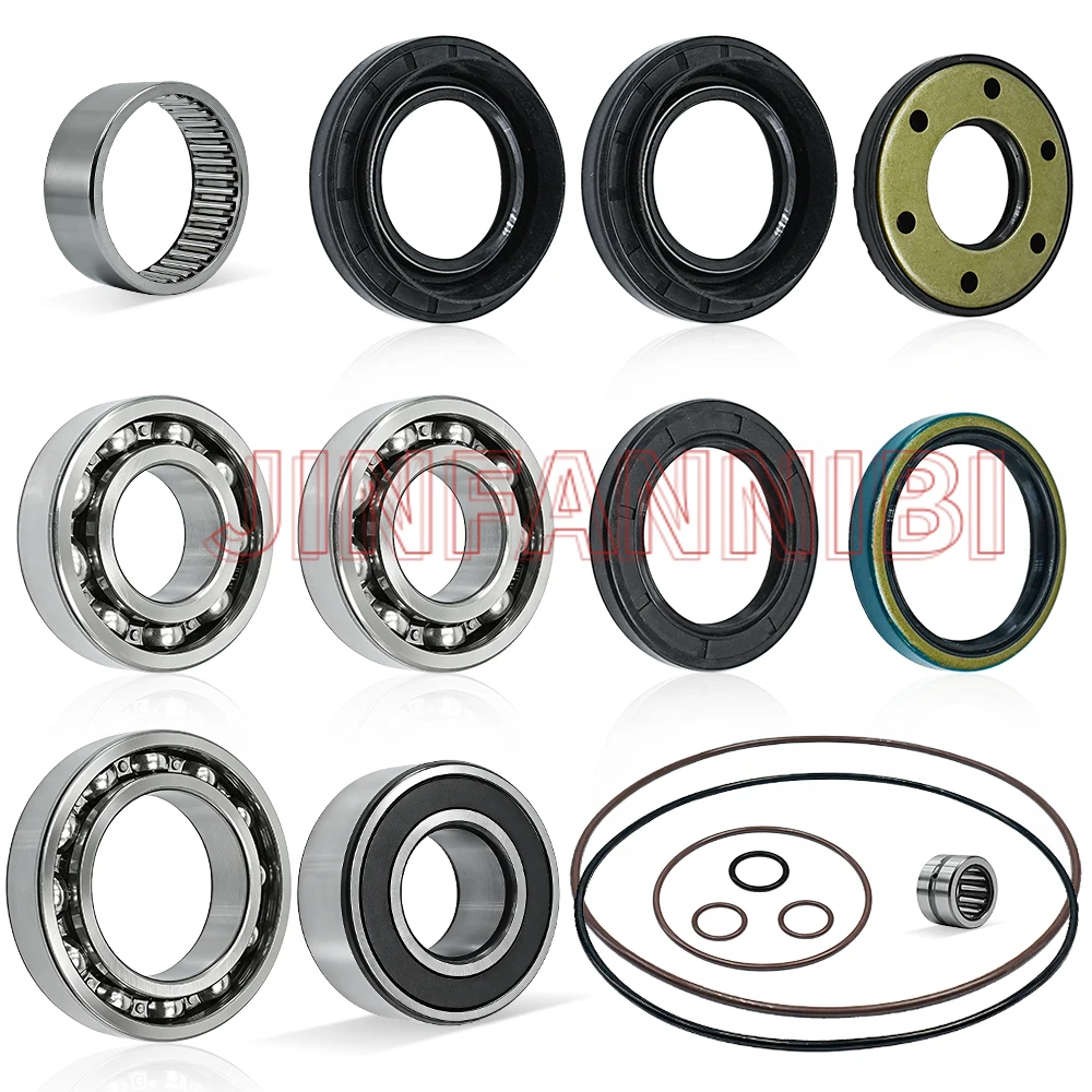 Rear Axle Bearings Seals O-Rings Kit Set for Suzuki Ozark 250 LTF250 2x4 2002-09