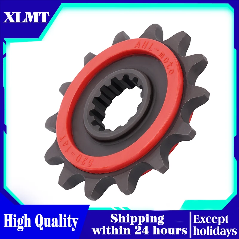 14T Motorcycle Front Sprocket For KAWASAKI BR250 Z250SL BX250 NINJA 250SL ER250 ER300 Z300 EX300 KLE250 Versys-X ABS 13144-0568