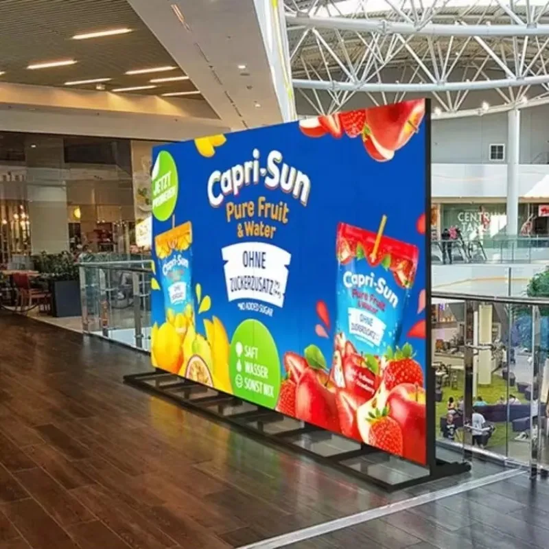 GEBRUIKER Smart LED Poster P2 P1.86 P1.53 Staande Poster LED Display Reclame Digital Signage Speler Full HD Indoor Event Display