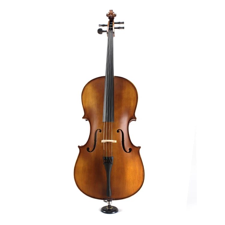 high quality handmade flame solid cello(505A)