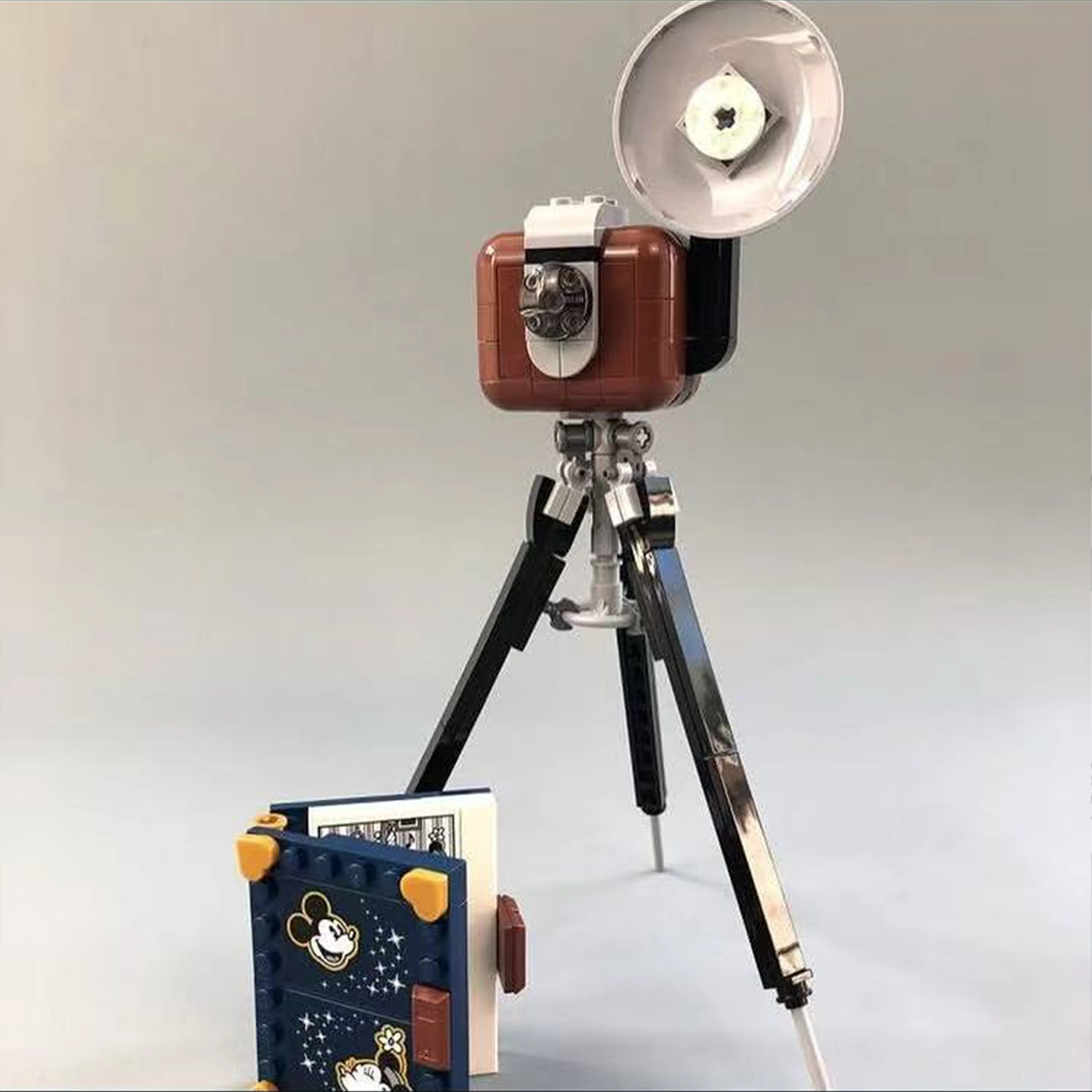 1739PCS Mickey & Minnie 3D Bausteine Figuren Film Charakter Modell Cartoon Display Dekoration Urlaub Geschenk Weihnachten Geschenk